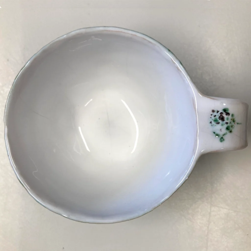 Aufsicht kleine Tasse, Baum, 2025