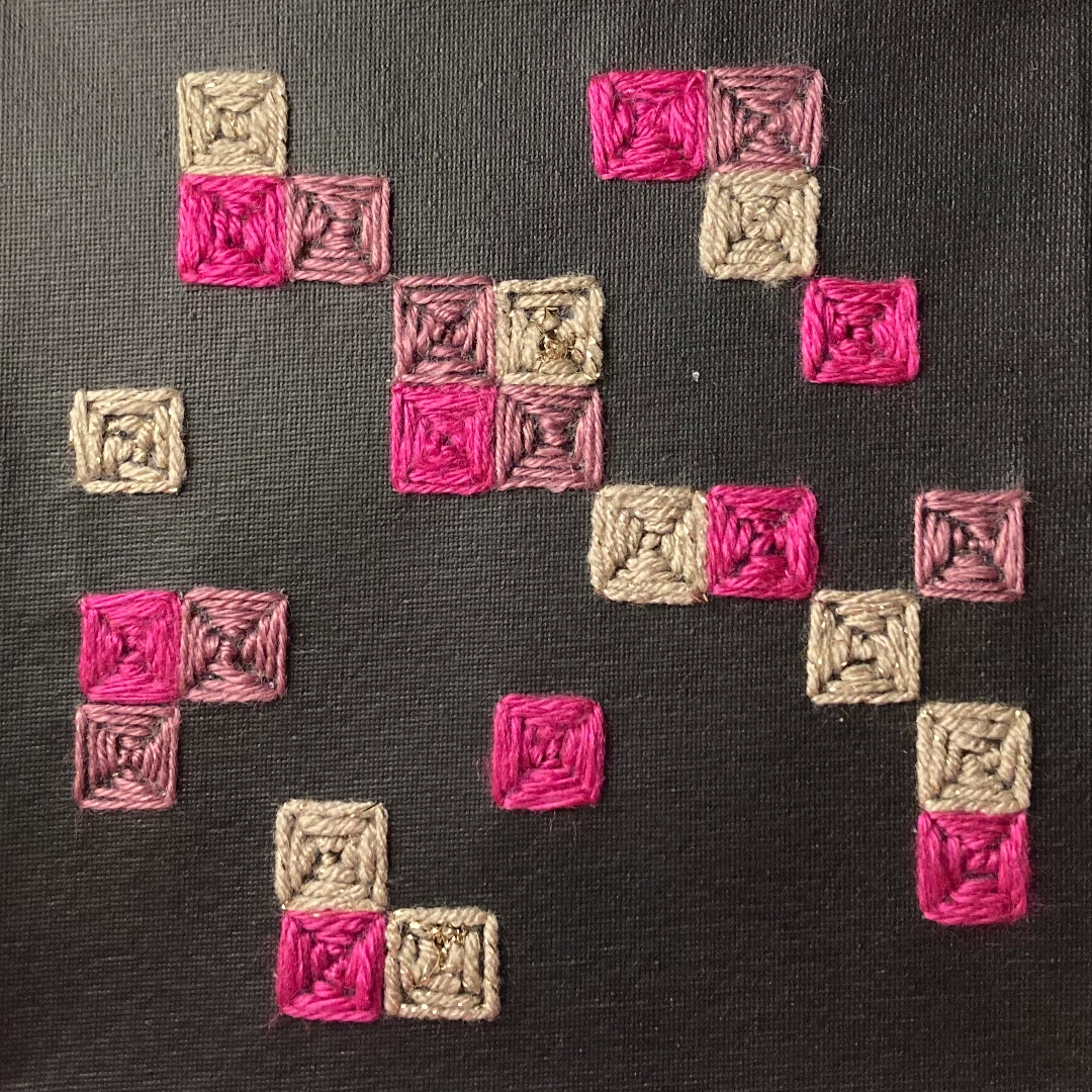 Sudoku Stickrahmen 1 bis 3, 2025