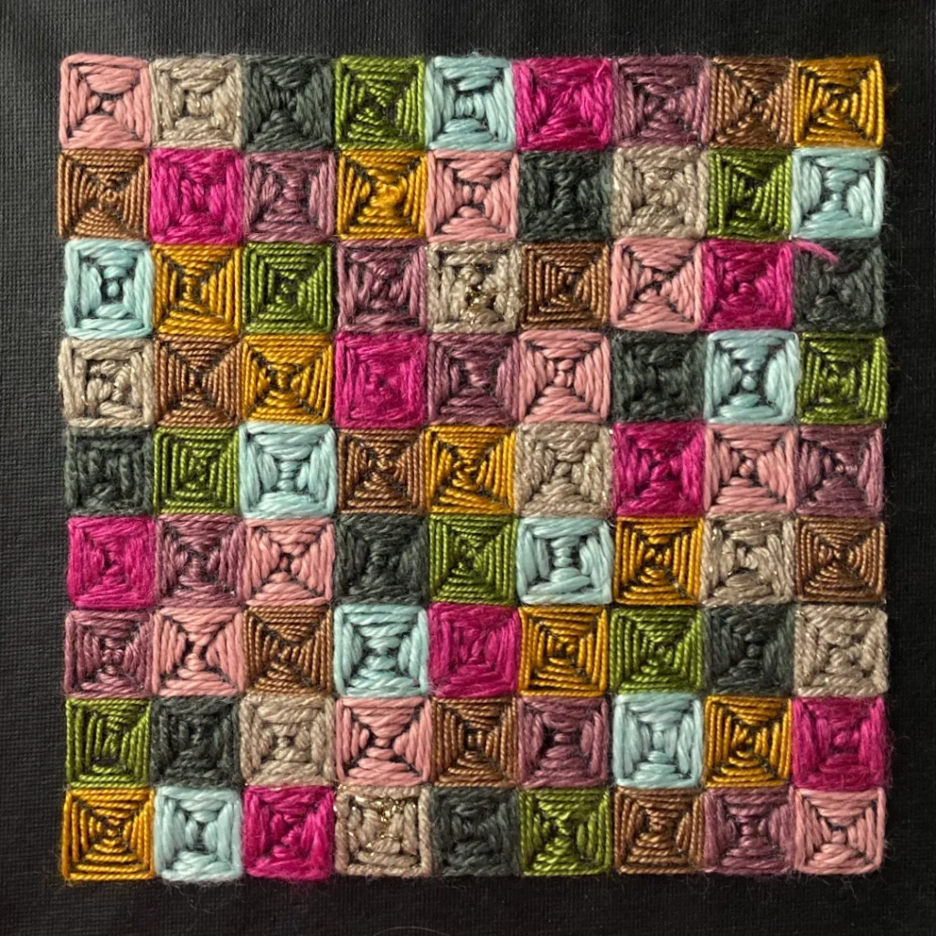 Sudoku zum Abgewöhnen Sudoku Stickrahmen komplett, 2025